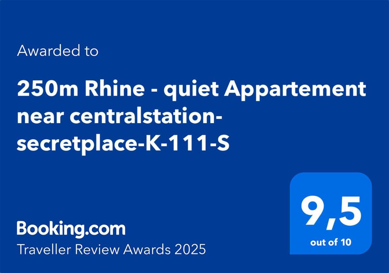 250M Rhine - Quiet Appartement Near Centralstation- Secretplace-K-111-S Koblenz  Luaran gambar